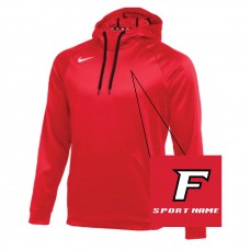 Nike Men's Therma Hood (Red)